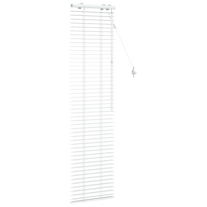 Jaluzea venetiană Alb 40 x 160 cm 35 mm Lemn solid de Paulownia - WALTI WALTI