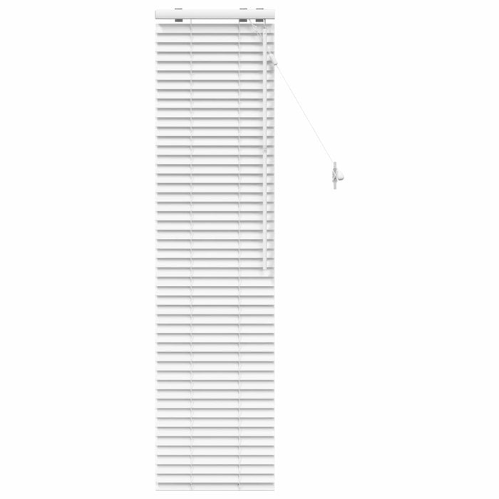 Jaluzea venetiană Alb 45 x 160 cm 35 mm Lemn solid de Paulownia - WALTI WALTI