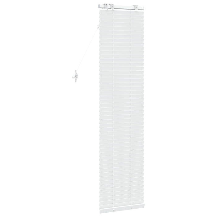 Jaluzea venetiană Alb 50 x 160 cm 35 mm Lemn solid de Paulownia - WALTI WALTI