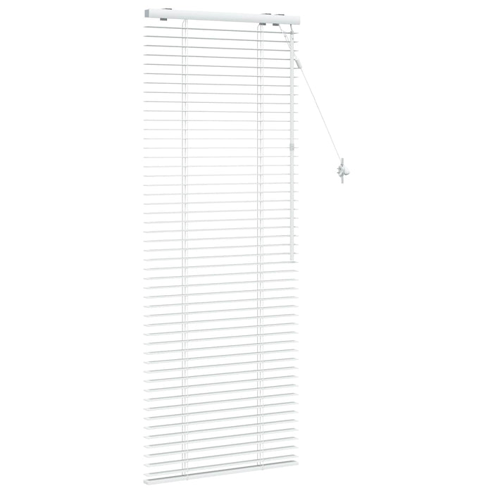 Jaluzea venetiană Alb 60 x 160 cm 35 mm Lemn solid de Paulownia - WALTI WALTI