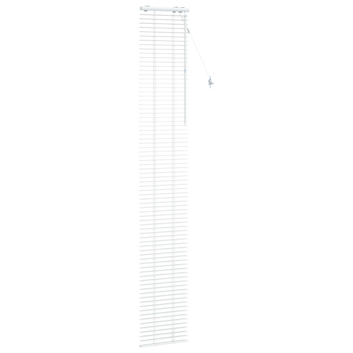 Jaluzea venetiană Alb 45 x 250 cm 35 mm Lemn solid de Paulownia - WALTI WALTI