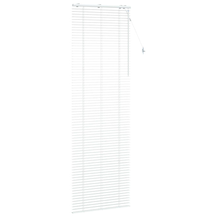 Jaluzea venetiană Alb 85 x 250 cm 35 mm Lemn solid de Paulownia - WALTI WALTI