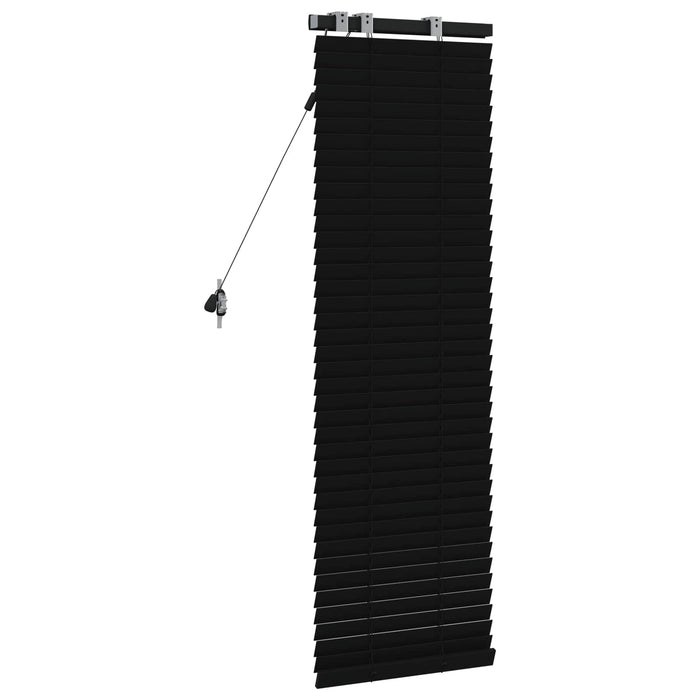 Jaluzea venetiană Negru 50 x 130 cm 35 mm - WALTI WALTI