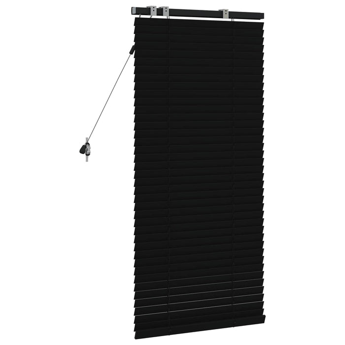 Jaluzea venetiană Negru 65 x 130 cm 35 mm - WALTI WALTI