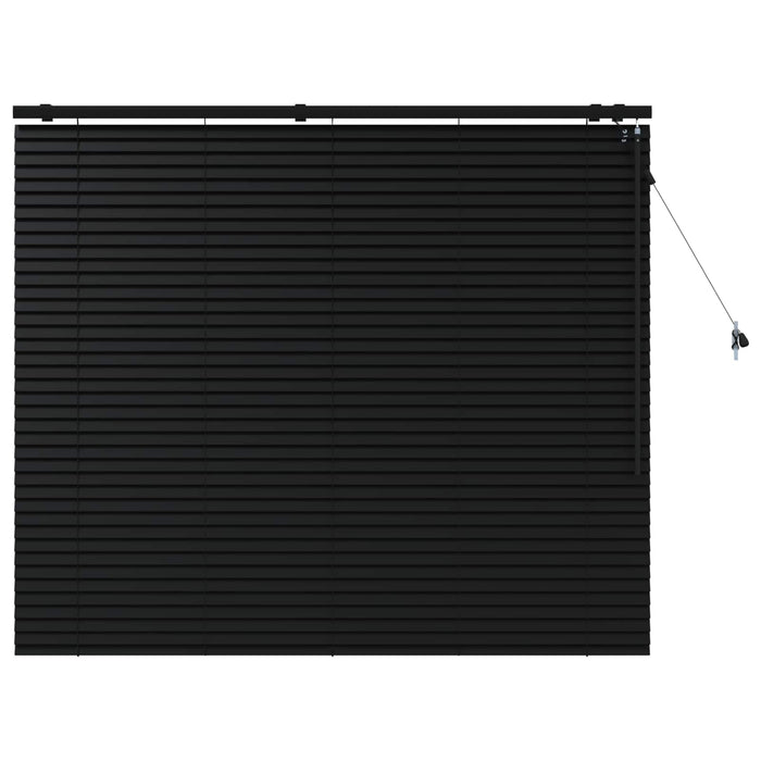 Jaluzea venetiană Negru 135 x 130 cm 35 mm - WALTI WALTI
