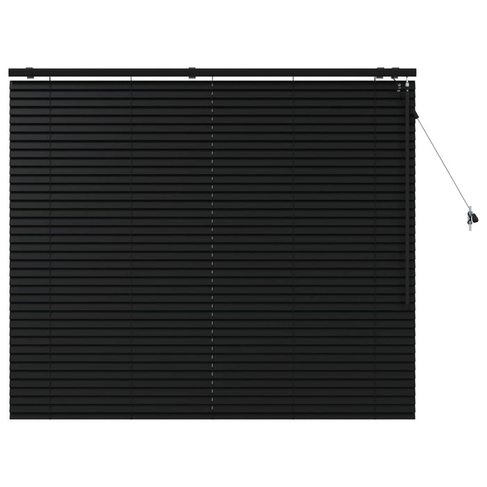 Jaluzea venetiană Negru 145 x 130 cm 35 mm - WALTI WALTI