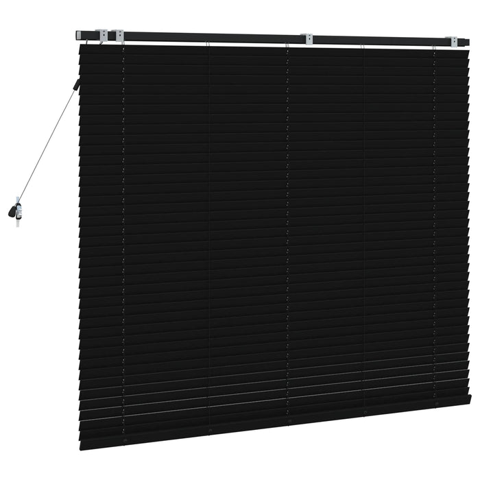 Jaluzea venetiană Negru 155 x 130 cm 35 mm - WALTI WALTI