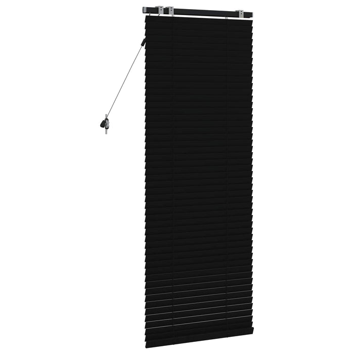 Jaluzea venetiană Negru 60 x 160 cm 35 mm - WALTI WALTI