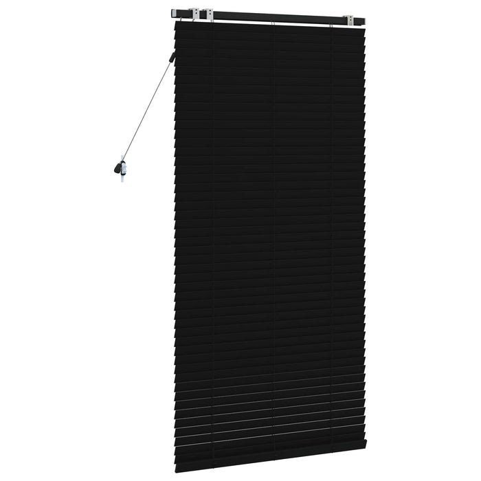 Jaluzea venetiană Negru 80 x 160 cm 35 mm - WALTI WALTI