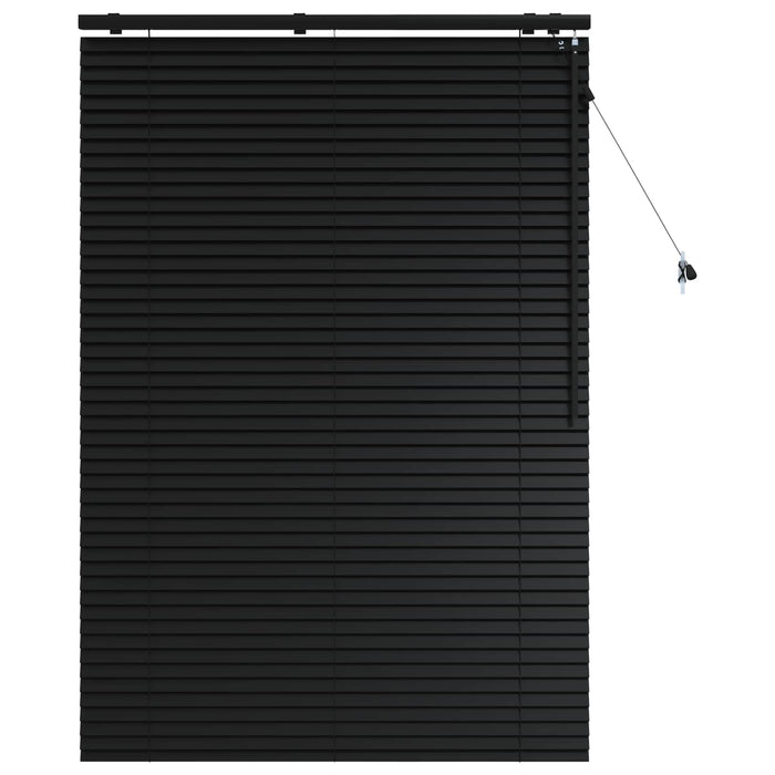 Jaluzea venetiană Negru 100 x 160 cm 35 mm - WALTI WALTI