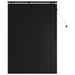 Jaluzea venetiană Negru 105 x 160 cm 35 mm - WALTI WALTI