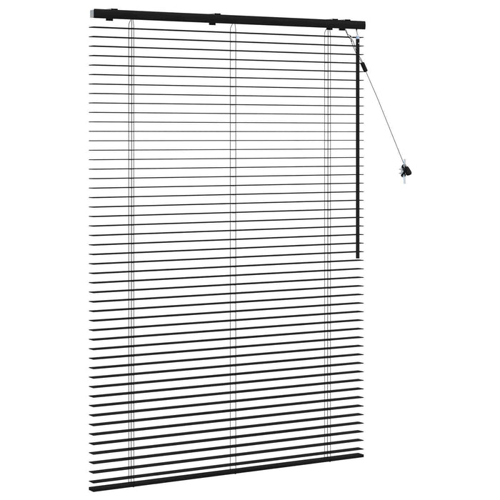 Jaluzea venetiană Negru 110 x 160 cm 35 mm - WALTI WALTI