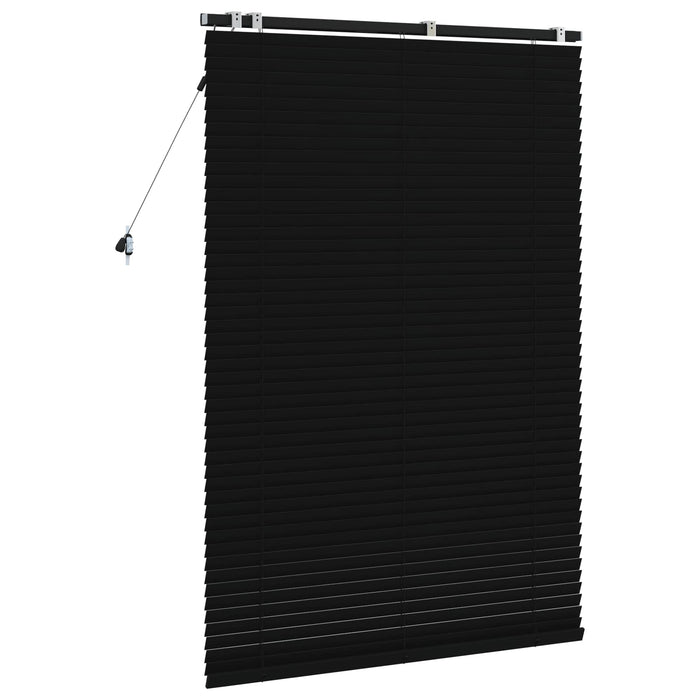 Jaluzea venetiană Negru 110 x 160 cm 35 mm - WALTI WALTI