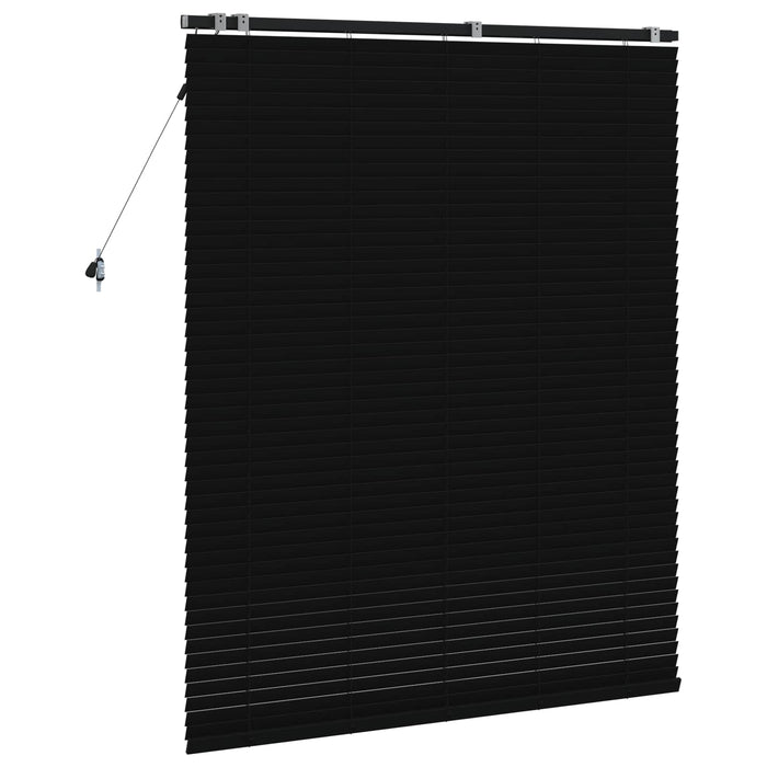 Jaluzea venetiană Negru 125 x 160 cm 35 mm - WALTI WALTI
