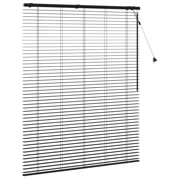 Jaluzea venetiană Negru 140 x 160 cm 35 mm - WALTI WALTI
