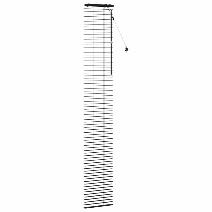 Jaluzea venetiană Negru 45 x 250 cm 35 mm WALTI