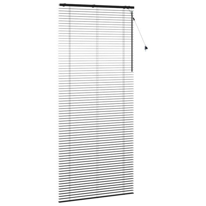 Jaluzea venetiană Negru 115 x 250 cm 35 mm - WALTI WALTI