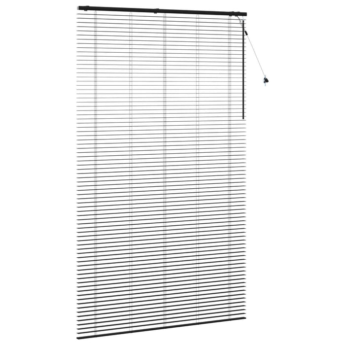 Jaluzea venetiană Negru 145 x 250 cm 35 mm - WALTI WALTI