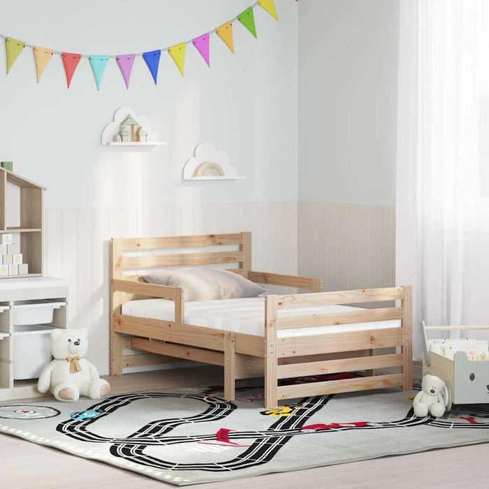 Cadru de pat cu saltea cu headboard Maro 80 x 200 cm - WALTI WALTI