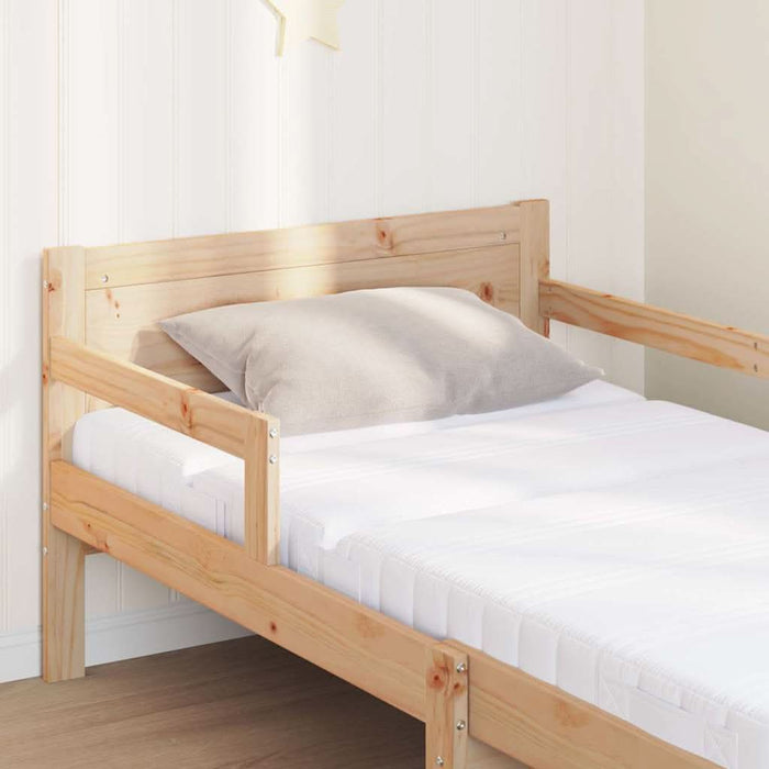 Cadru de pat cu saltea cu headboard Maro 80 x 200 cm - WALTI WALTI