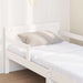 Cadru de pat cu saltea cu headboard Alb 80 x 200 cm - WALTI WALTI