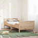 Cadru de pat cu saltea cu headboard Maro 80 x 200 cm - WALTI WALTI