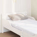Cadru de pat cu saltea cu headboard Alb 80 x 200 cm - WALTI WALTI