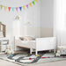 Cadru de pat cu saltea cu headboard Alb 80 x 200 cm - WALTI WALTI
