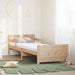 Cadru de pat cu saltea cu headboard Maro 80 x 200 cm - WALTI WALTI