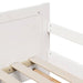 Cadru de pat cu saltea cu headboard Alb 80 x 200 cm - WALTI WALTI