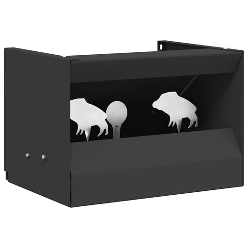 Cutie pentru capcane de bile Negru 29 x 22 x 20 cm Oțel - WALTI WALTI