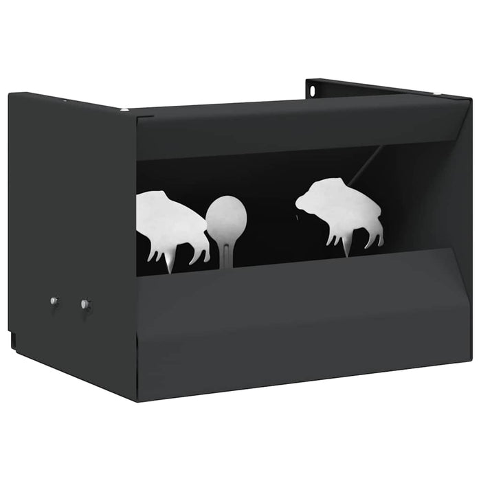 Cutie pentru capcane de bile Negru 29 x 22 x 20 cm Oțel WALTI