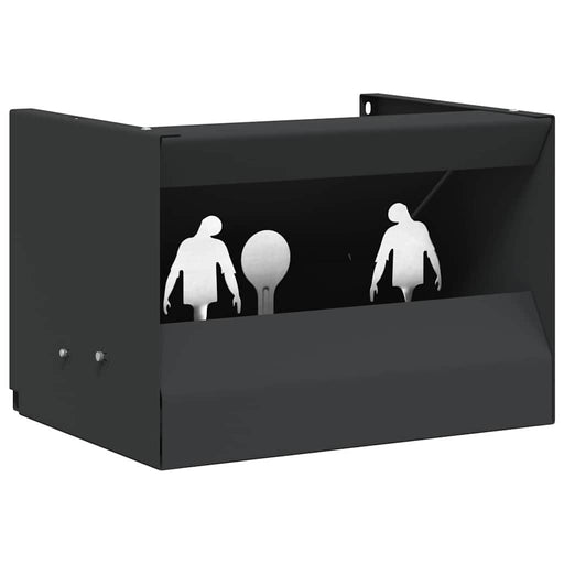 Cutie pentru capcane de bile Negru 29 x 22 x 20 cm Oțel - WALTI WALTI