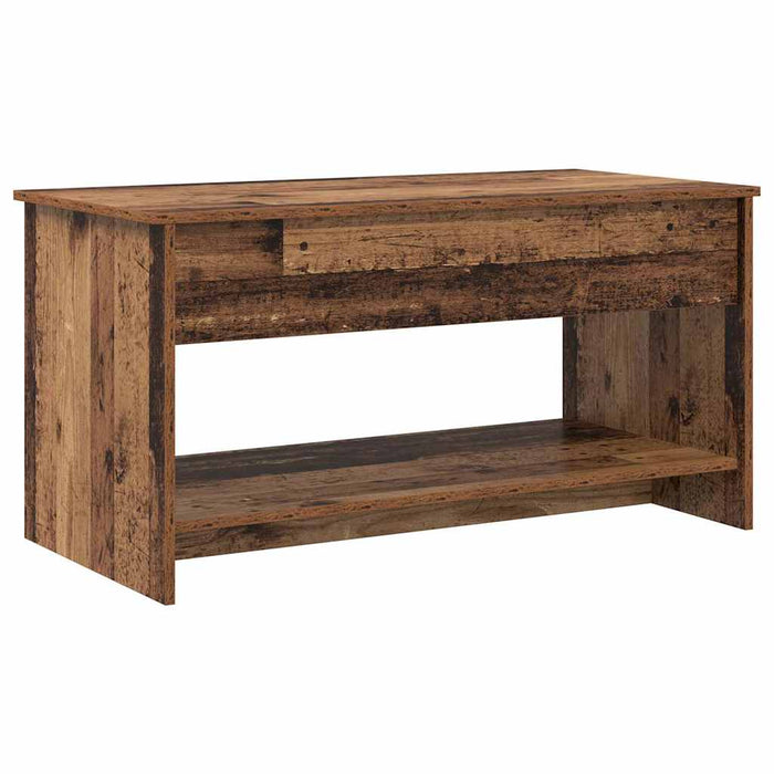 Masă de cafea Lemn Vechi 80 x 50,5 x 41,5 cm Lemn compozit - WALTI WALTI
