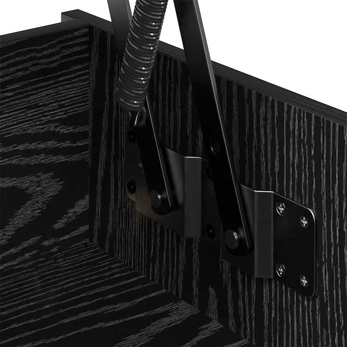 Masă de cafea Stejar Negru 80 x 50,5 x 41,5 cm Lemn compozit - WALTI WALTI