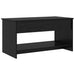 Masă de cafea Stejar Negru 80 x 50,5 x 41,5 cm Lemn compozit - WALTI WALTI