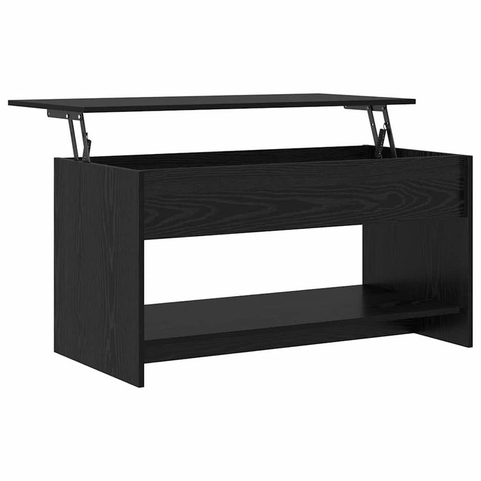 Masă de cafea Stejar Negru 80 x 50,5 x 41,5 cm Lemn compozit - WALTI WALTI
