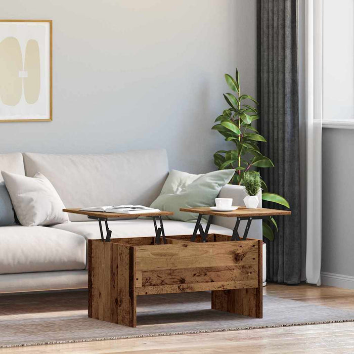 Masă de cafea Lemn Vechi 102 x 50,5 x 46,5 cm Lemn compozit - WALTI WALTI