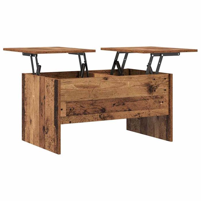 Masă de cafea Lemn Vechi 102 x 50,5 x 46,5 cm Lemn compozit - WALTI WALTI
