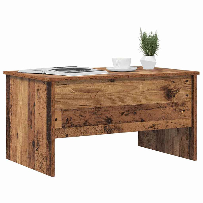 Masă de cafea Lemn Vechi 102 x 50,5 x 46,5 cm Lemn compozit - WALTI WALTI