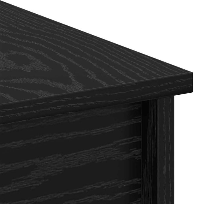 Masă de cafea Stejar Negru 102 x 50,5 x 46,5 cm Lemn compozit - WALTI WALTI