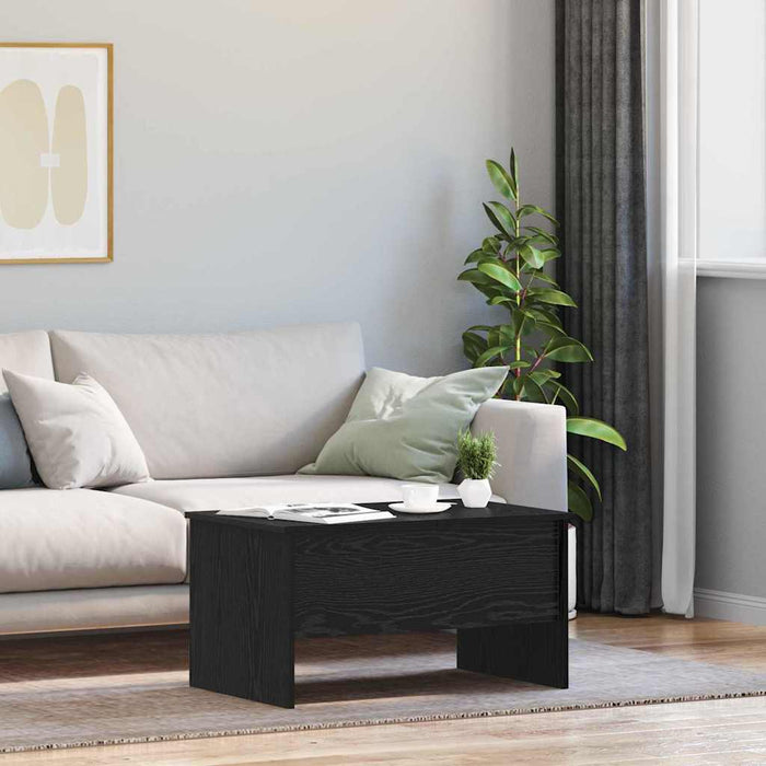Masă de cafea Stejar Negru 102 x 50,5 x 46,5 cm Lemn compozit - WALTI WALTI