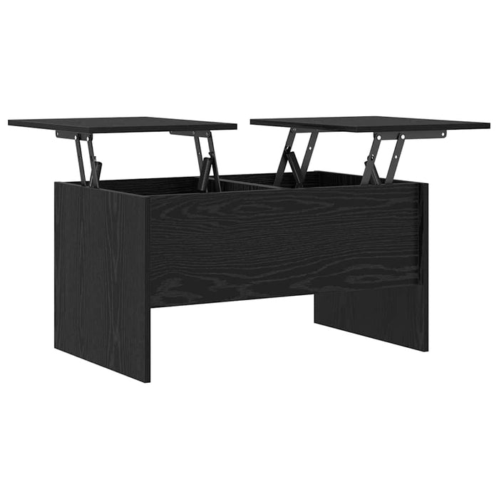Masă de cafea Stejar Negru 102 x 50,5 x 46,5 cm Lemn compozit - WALTI WALTI