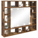 Dulap cu oglindă Lemn vechi 91 x 15 x 76,5 cm Lemn compozit - WALTI WALTI