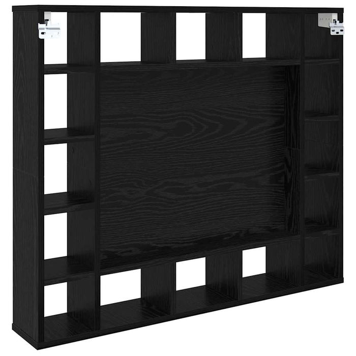 Dulap cu oglindă Stejar Negru 91 x 15 x 76,5 cm Lemn compozit - WALTI WALTI