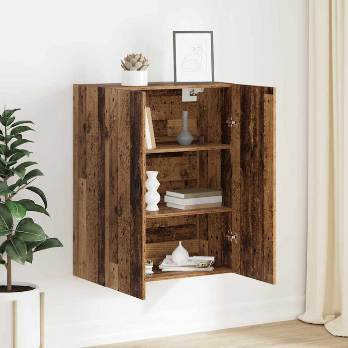 Dulap de depozitare Pe perete Lemn vechi 69,5 x 34 x 90 cm - WALTI WALTI