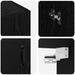 Dulap de perete Stejar Negru 69,5 x 34 x 90 cm Lemn compozit - WALTI WALTI