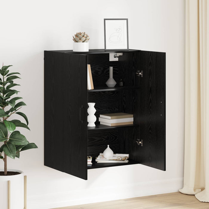Dulap de perete Stejar Negru 69,5 x 34 x 90 cm Lemn compozit - WALTI WALTI