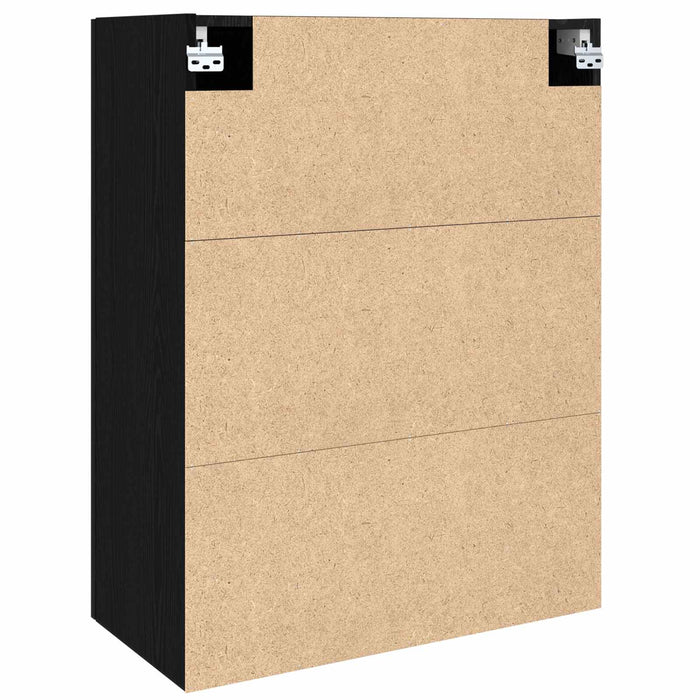Dulap de perete Stejar Negru 69,5 x 34 x 90 cm Lemn compozit - WALTI WALTI