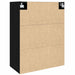 Dulap de perete Stejar Negru 69,5 x 34 x 90 cm Lemn compozit - WALTI WALTI